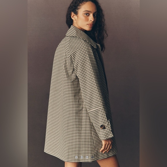 Barbour Kennedy Check Showerproof Jacket in Sage Hound Size 8 - Picture 4 of 12